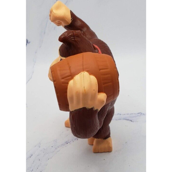 Mcdonalds Happy Meal toy 2022 The Super Mario Bros Movie #6 Barrel Donkey Kong - Picture 4 of 9